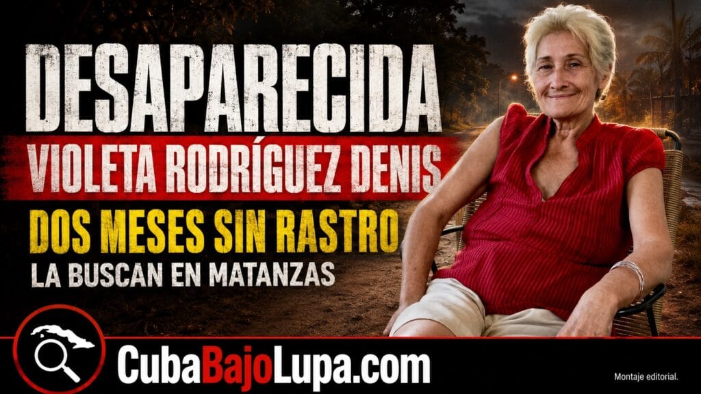 ¿DÓNDE ESTÁ VIOLETA? CUBANA DE 63 AÑOS SIGUE DESAPARECIDA EN MATANZAS DESDE JUNIO TRAS ENTRAR AL MONTE A BUSCAR CARBÓN