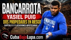 PELOTERO CUBANO YASIEL PUIG SE DECLARA EN BANCARROTA LUEGO QUE LE RECLAMARAN 8.8 MILLONES DE DÓLARES EN DEUDAS