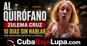 ACTRIZ CUBANA ZULEMA CRUZ ANUNCIA QUE SERÁ OPERADA DE LAS CUERDAS VOCALES Y PIDE ORACIONES A SUS SEGUIDORES