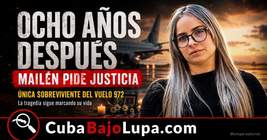 “QUE PAGUEN”: MAILÉN DÍAZ HABLA OCHO AÑOS DESPUÉS DEL ACCIDENTE AÉREO QUE DEJÓ A 112 PERSONAS MUERTAS EN CUBA