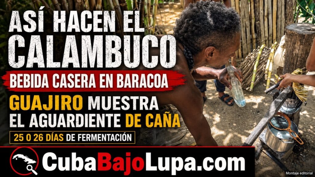 “LO MÁS RICO DEL MUNDO”: GUAJIRO DE BARACOA ENSEÑA CÓMO PREPARAN EL ‘CALAMBUCO’, UN AGUARDIENTE A BASE DE GUARAPO