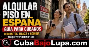 ALQUILAR PISO EN ESPAÑA SIENDO CUBANO EN 2026: DOCUMENTOS, FIANZA, NÓMINA Y QUÉ HACER SI ACABAS DE LLEGAR