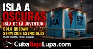 LA ISLA DE LA JUVENTUD QUEDA COMPLETAMENTE A OSCURAS POR FALTA DE COMBUSTIBLE: SOLO PERMANECE ENCENDIDO EL HOSPITAL