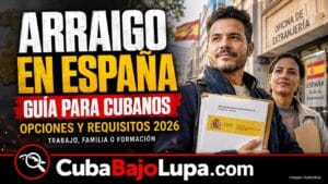 QUÉ ES EL ARRAIGO EN ESPAÑA Y QUÉ OPCIONES TIENE UN CUBANO EN 2026 PARA SOLICITARLO: ASÍ TIENES CASA, TRABAJO Y UN PAGO MENSUAL ASEGURADO