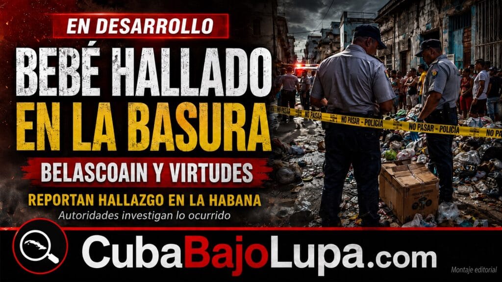 REPORTAN EL HALLAZGO DEL CUERPO DE UN BEBÉ DENTRO DE UNA CAJA EN UN BASURERO DE CENTRO HABANA