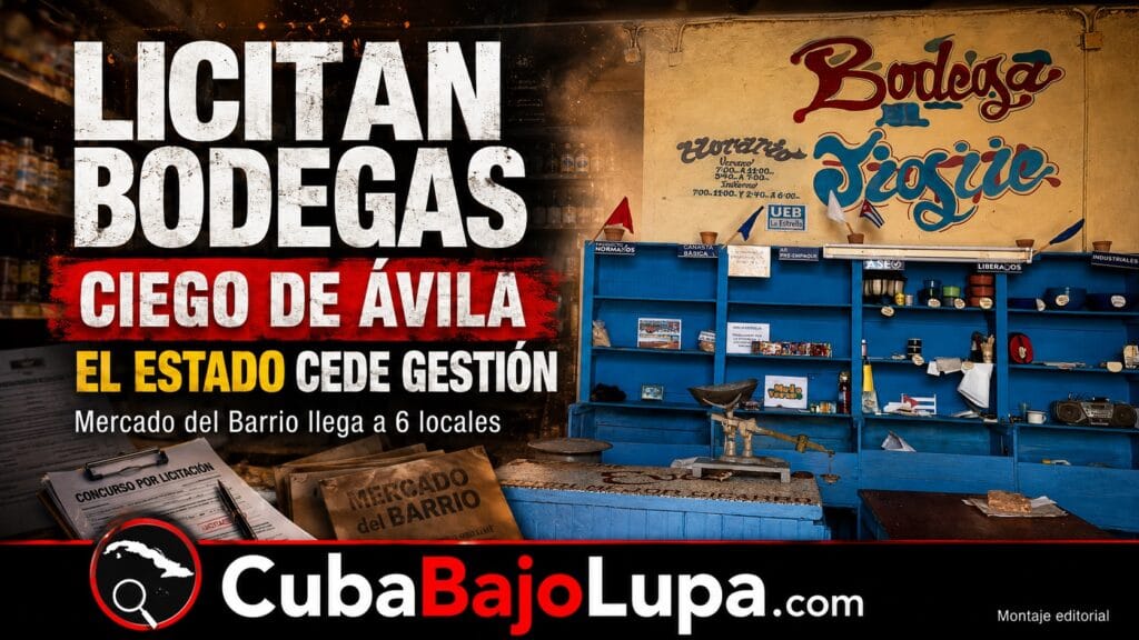 RÉGIMEN COMIENZA A DEJAR EN MANOS PRIVADAS LAS BODEGAS Y LES CAMBIA EL NOMBRE A «MERCADOS DEL BARRIO»