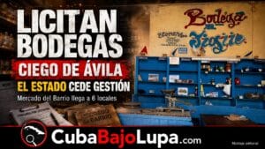 RÉGIMEN COMIENZA A DEJAR EN MANOS PRIVADAS LAS BODEGAS Y LES CAMBIA EL NOMBRE A «MERCADOS DEL BARRIO»