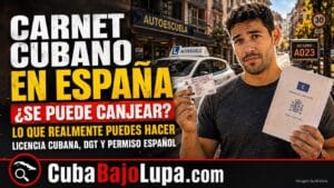 CANJEAR EL CARNET DE CONDUCIR CUBANO EN ESPAÑA EN 2026: LO QUE REALMENTE PUEDES HACER