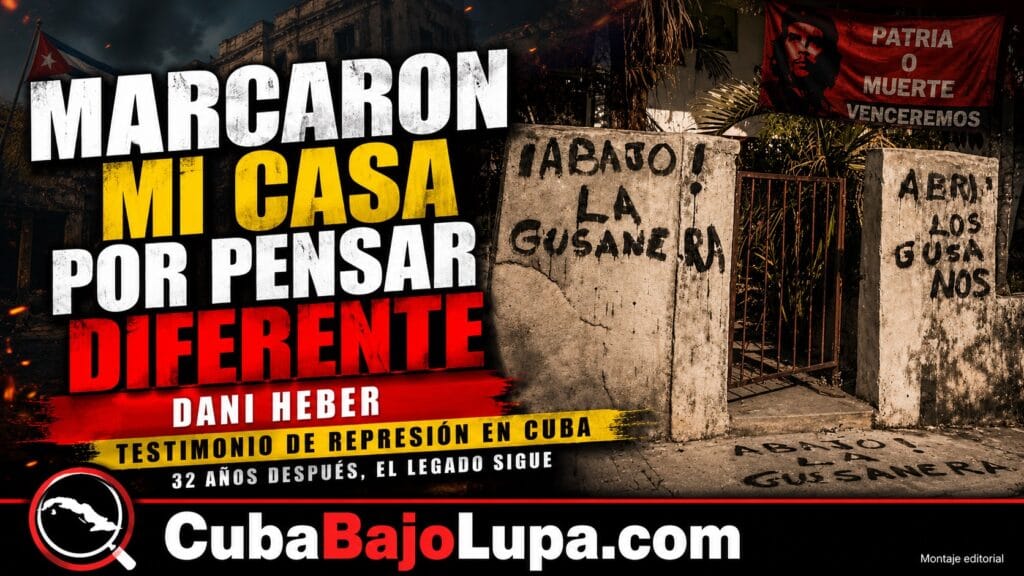 “TENÍA CINCO AÑOS”: CUBANO RECUERDA CÓMO TURBAS CASTRISTAS PINTARON SU CASA EN 1993 POR SU FAMILIA OPONERSE AL RÉGIMEN