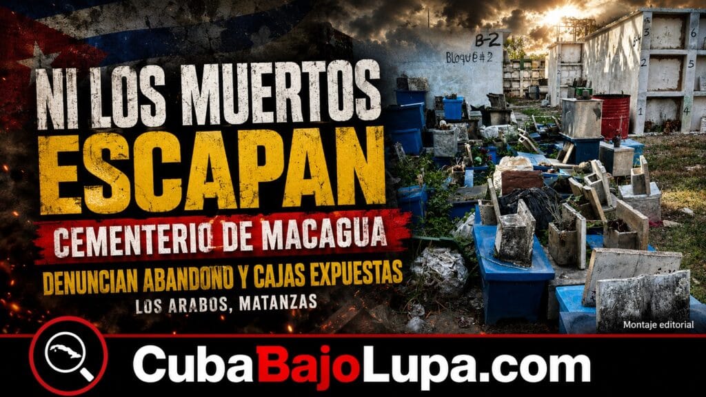 DENUNCIAN ABANDONO EN EL CEMENTERIO DE MACAGUA: UN INCENDIO HABRÍA DEJADO CAJAS CON RESTOS HUMANOS EXPUESTAS