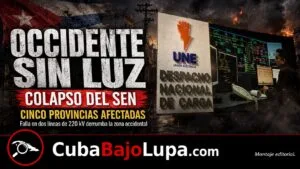OTRO COLAPSO ELÉCTRICO DEJA A CINCO PROVINCIAS DEL OCCIDENTE DE CUBA SIN LUZ TRAS FALLA EN LÍNEAS DE ALTA TENSIÓN