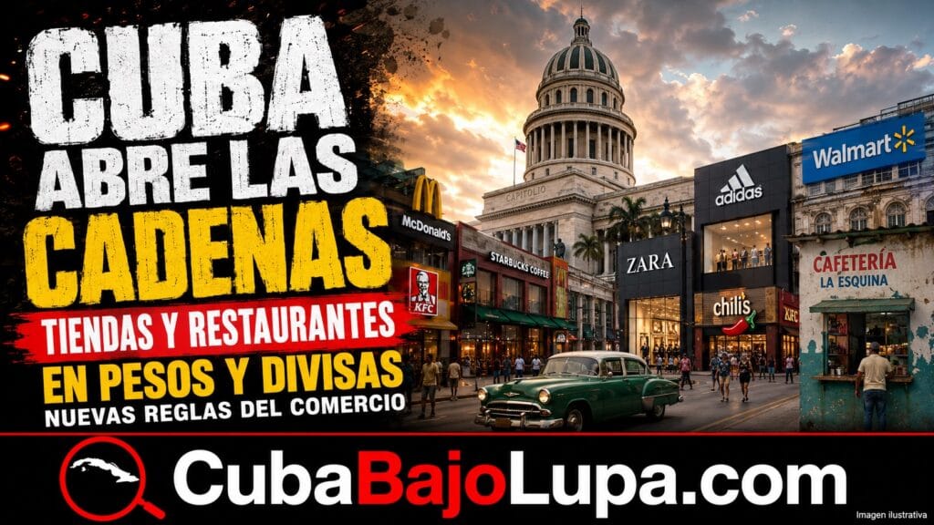 RÉGIMEN DA LUZ VERDE EN LA GACETA OFICIAL A LA CREACIÓN DE CADENAS DE COMIDA RÁPIDA, TIENDAS Y RESTAURANTES EN CUBA