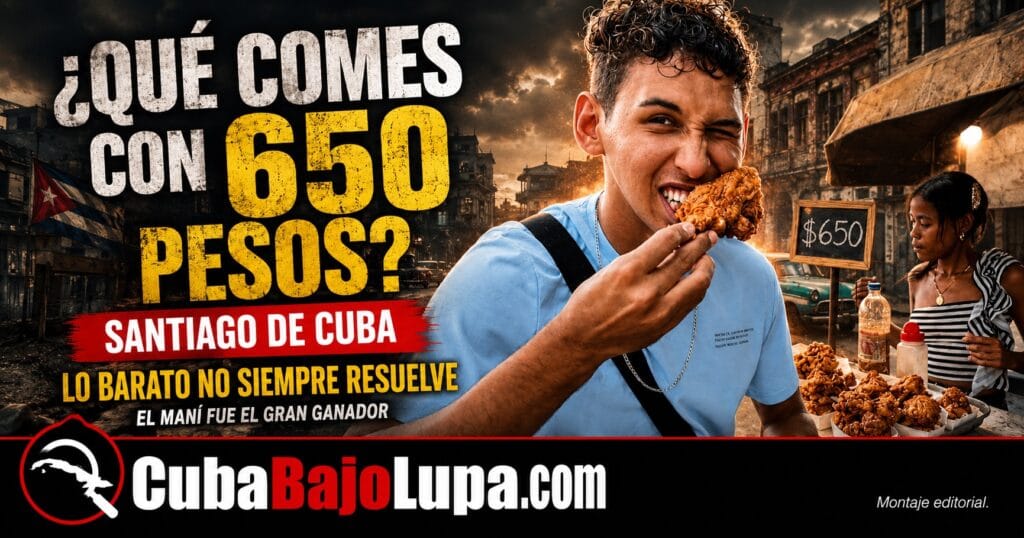 ¿QUÉ PUEDE COMER UN CUBANO CON UN DÓLAR? EL RETO QUE RECORRIÓ LAS CALLES DE SANTIAGO DE CUBA