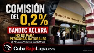 BANCOS EN CUBA ADVIERTEN QUE DUEÑOS DE NEGOCIOS PRIVADOS TENDRÁN QUE PAGAR UNA «COMISIÓN» POR EXTRAER EFECTIVO DE SUS CUENTAS