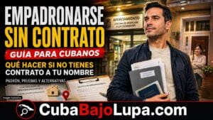 CÓMO EMPADRONARSE EN ESPAÑA SIENDO CUBANO EN 2026 Y QUÉ HACER SI NO TIENES CONTRATO DE ALQUILER