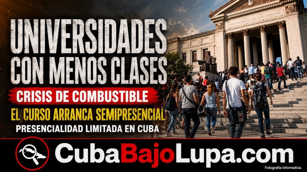 LAS UNIVERSIDADES CAMBIAN SU FORMA DE DAR CLASES EN CUBA POR LA CRISIS DE COMBUSTIBLE EN EL PAÍS ¡ASÍ FUNCIONARÁN!
