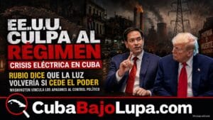 DEPARTAMENTO DE ESTADO DE EE. UU.: «LAS LUCES PODRÍAN ENCENDERSE MAÑANA» SI CUBA CAMBIA SU MODELO DE PODER POLÍTICO