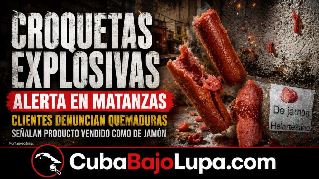 ALERTA EN MATANZAS: CUBANOS DENUNCIAN VENTA DE CROQUETAS «EXPLOSIVAS» EN NEGOCIOS PARTICULARES