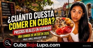 5 LIBRAS DE POLLO, ARROZ Y DOS TOMATES: LA CUENTA QUE MUESTRA LO CARO QUE ES COMER EN CUBA