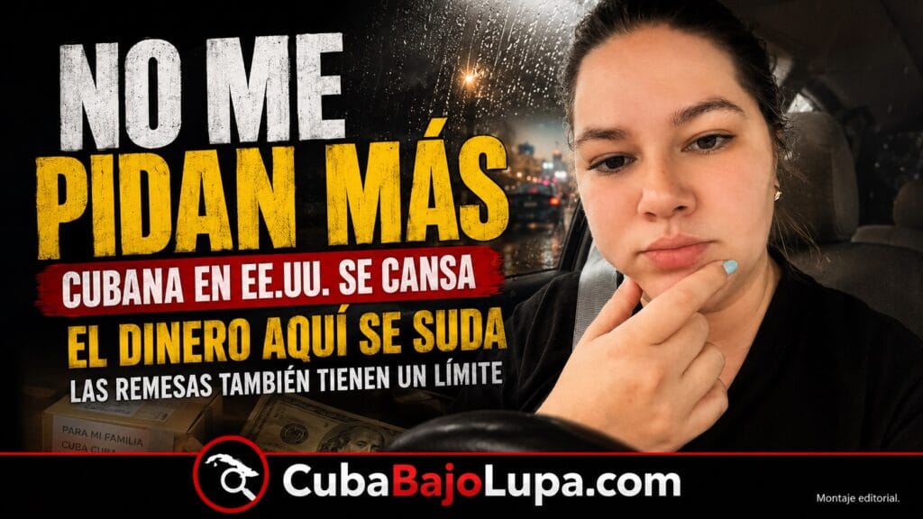 “NO ME PIDAN MÁS NADA”: CUBANA EN EE.UU. ESTALLA POR LAS PETICIONES CONSTANTES DE FAMILIARES EN LA ISLA