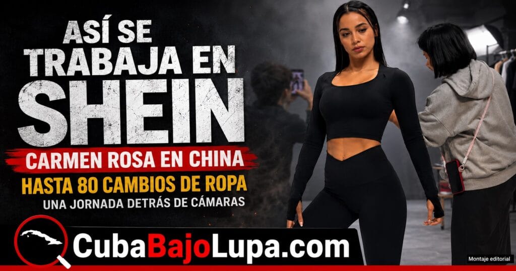 MODELO CUBANA REVELA CÓMO ES TRABAJAR PARA SHEIN EN CHINA: HASTA 80 CAMBIOS DE ROPA EN UNA JORNADA