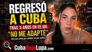 CUBANA QUE VIVIÓ TRES AÑOS EN ESTADOS UNIDOS DECIDE REGRESARSE A CUBA Y SU MOTIVO DEJA A TODOS ASOMBRADOS: «NO ME ADAPTÉ»