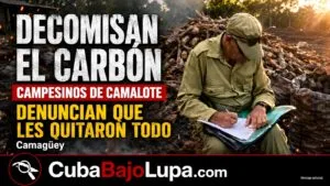 CAMPESINO DE CAMAGÜEY DENUNCIA QUE LE DECOMISARON TODO SU CARBÓN Y LO DEJARON SIN SUSTENTO PARA SU FAMILIA