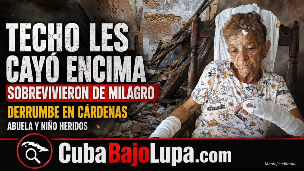 DERRUMBE EN CÁRDENAS SORPRENDE A UNA FAMILIA MIENTRAS DORMÍA: UN NIÑO Y SU ABUELA FUERON HOSPITALIZADOS