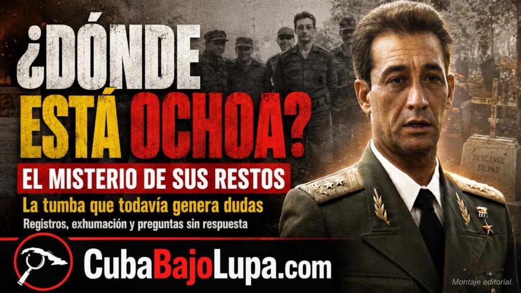 EL GENERAL SIN TUMBA: QUÉ OCURRIÓ CON EL CUERPO DE ARNALDO OCHOA TRAS SU FUSILAMIENTO