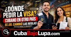 CUBANOS CON RESIDENCIA EN ESPAÑA, MÉXICO O CANADÁ: DÓNDE DEBEN SOLICITAR LA VISA PARA EE.UU.