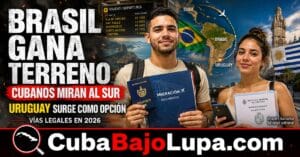 DE CUBA A SUDAMÉRICA: POR QUÉ BRASIL Y URUGUAY ESTÁN GANANDO PESO ENTRE LOS CUBANOS QUE DECIDEN EMIGRAR