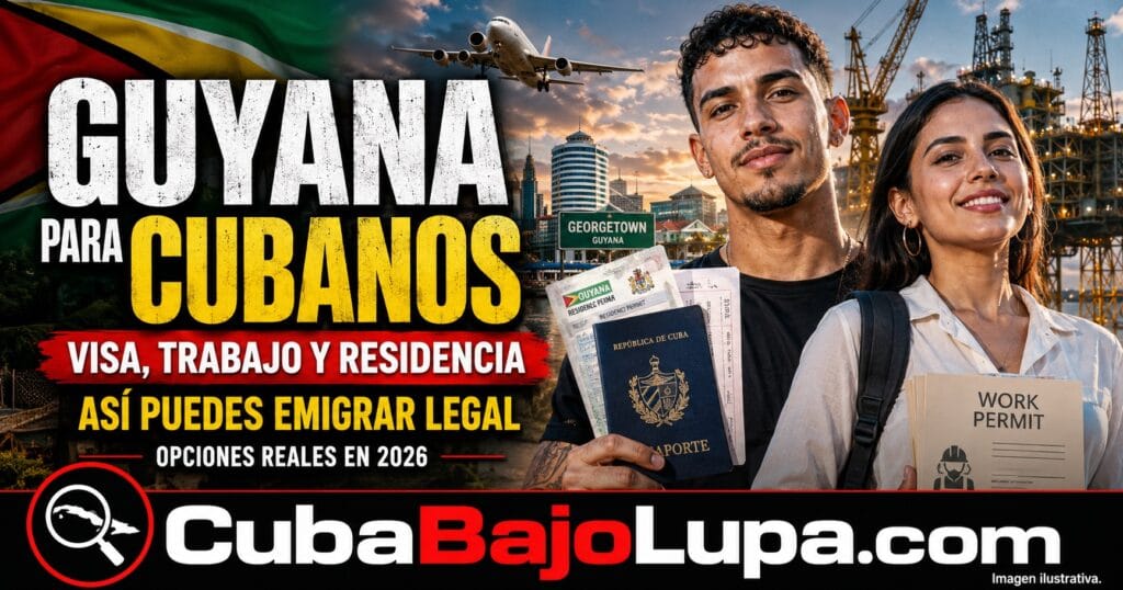 EMIGRAR A GUYANA SIENDO CUBANO EN 2026: VISA, TRABAJO Y OPCIONES PARA ESTABLECERSE LEGALMENTE