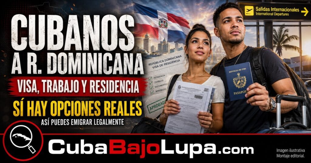 EMIGRAR A REPÚBLICA DOMINICANA SIENDO CUBANO EN 2026: VISA, TRABAJO Y VÍAS REALES PARA OBTENER RESIDENCIA