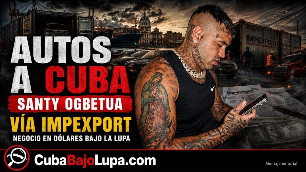 SANTY OGBETUA: LA RUTA DE LOS AUTOS DE MIAMI A LA HABANA QUE SE CONECTA MISTERIOSAMENTE CON EL RÉGIMEN CUBANO