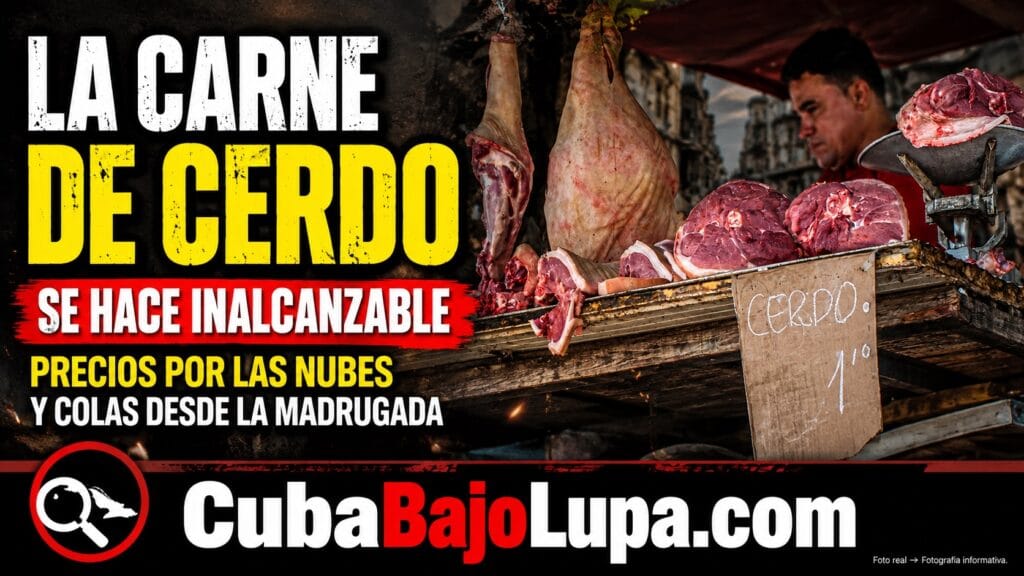 SIN ACEITE Y AHORA SIN MANTECA: CUBANOS HACEN COLAS DE MADRUGADA PARA CONSEGUIR GRASA DE CERDO