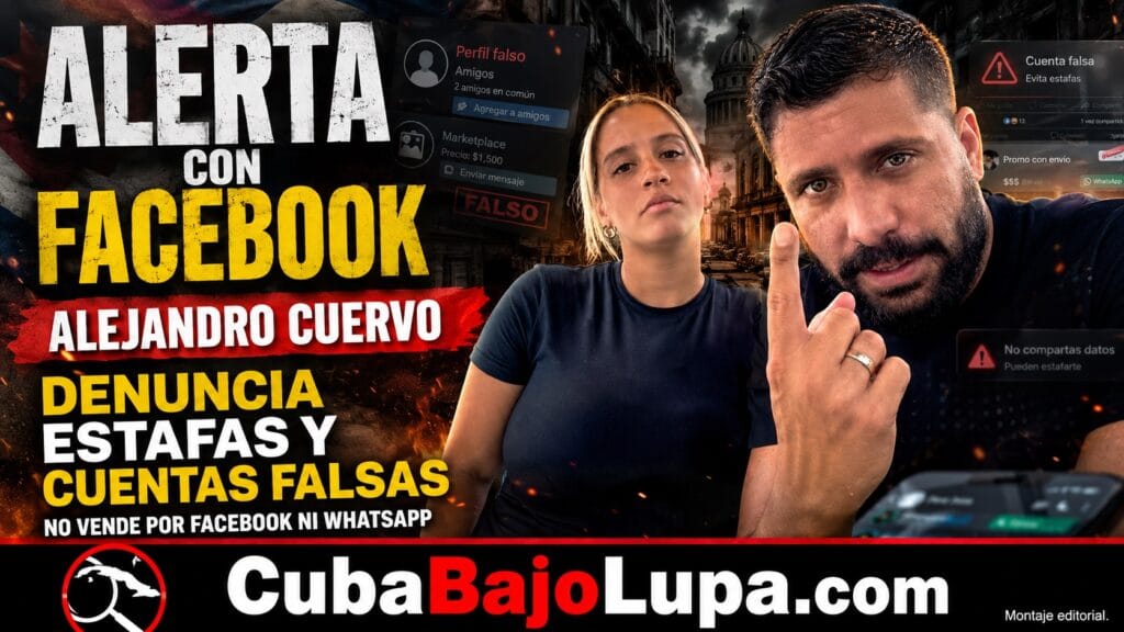 ALEJANDRO CUERVO ALERTA SOBRE CUENTAS FALSAS EN FACEBOOK QUE USAN SU IMAGEN PARA ESTAFAR