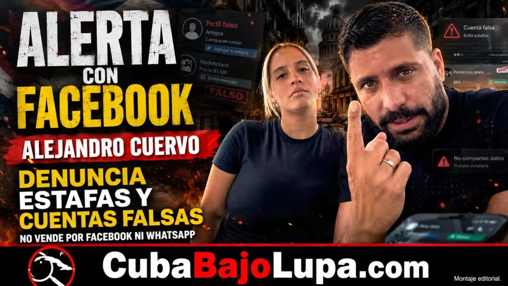 ALEJANDRO CUERVO ALERTA SOBRE CUENTAS FALSAS EN FACEBOOK QUE USAN SU IMAGEN PARA ESTAFAR