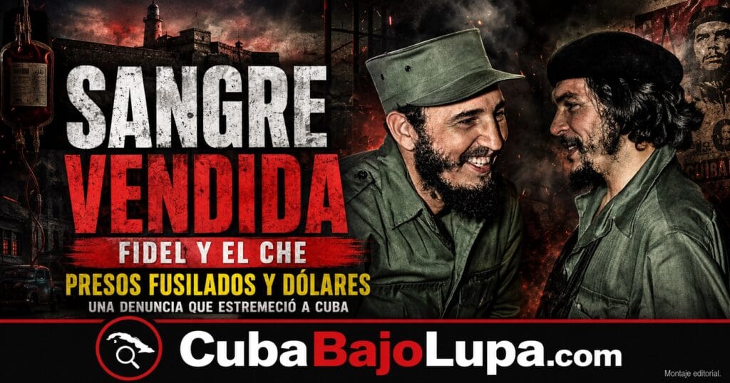 EL SECRETO MÁS OSCURO DE FIDEL CASTRO Y EL CHE GUEVARA: LA DENUNCIA SOBRE SANGRE DE PRESOS VENDIDA POR DÓLARES