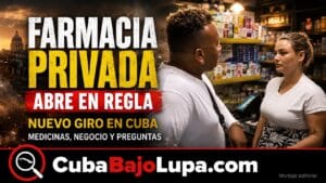 DEL ESTANTE VACÍO AL NEGOCIO AUTORIZADO: ABRE EN EL MUNICIPIO HABANERO DE REGLA LA PRIMERA FARMACIA PRIVADA EN CUBA