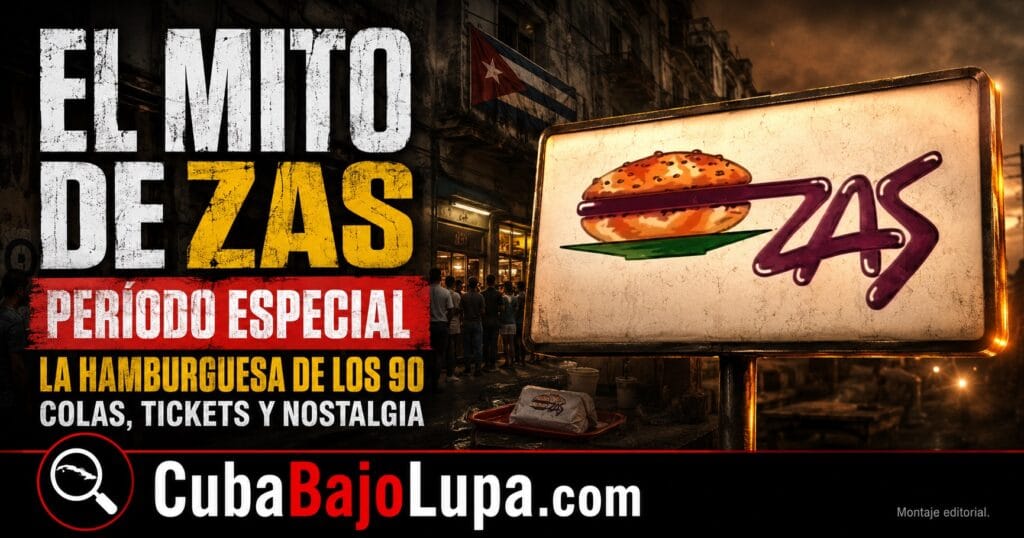 HAMBURGUESAS ZAS EN CUBA: EL “LUJO” DEL PERÍODO ESPECIAL QUE TODAVÍA DESPIERTA NOSTALGIA