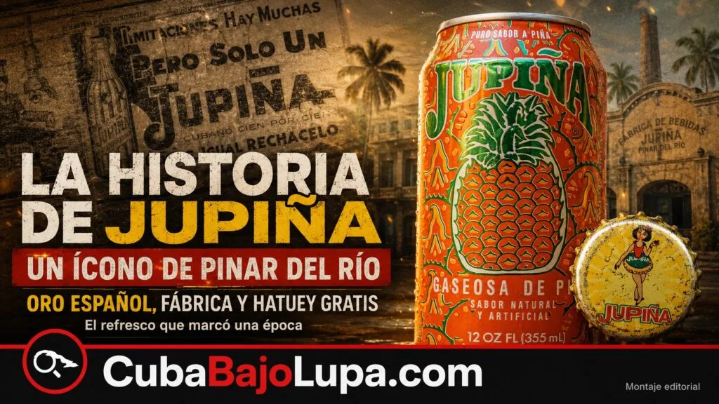 JUPIÑA: LA HISTORIA DEL REFRESCO CUBANO QUE NACIÓ ENTRE EL ORO ESPAÑOL, CAMIONES Y CERVEZA HATUEY GRATIS