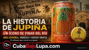 JUPIÑA: LA HISTORIA DEL REFRESCO CUBANO QUE NACIÓ ENTRE EL ORO ESPAÑOL, CAMIONES Y CERVEZA HATUEY GRATIS