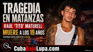 JOVEN DE 19 AÑOS MUERE TRAS UN HECHO VIOLENTO EN MATANZAS Y UN ADOLESCENTE DE 15 AÑOS ES SEÑALADO COMO PRESUNTO RESPONSABLE