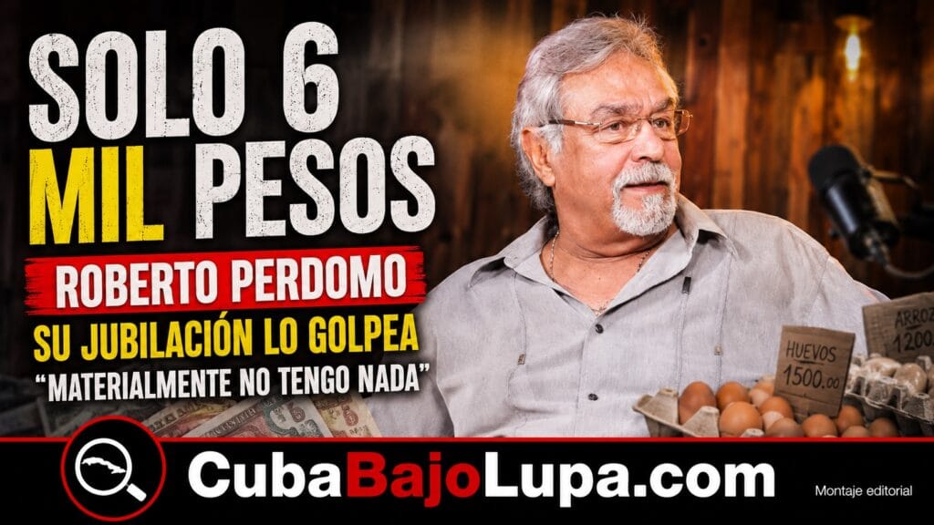 ACTOR ROBERTO PERDOMO SE SINCERA SOBRE LAS PENURIAS QUE VIVE EN CUBA: “MATERIALMENTE NO TENGO NADA”