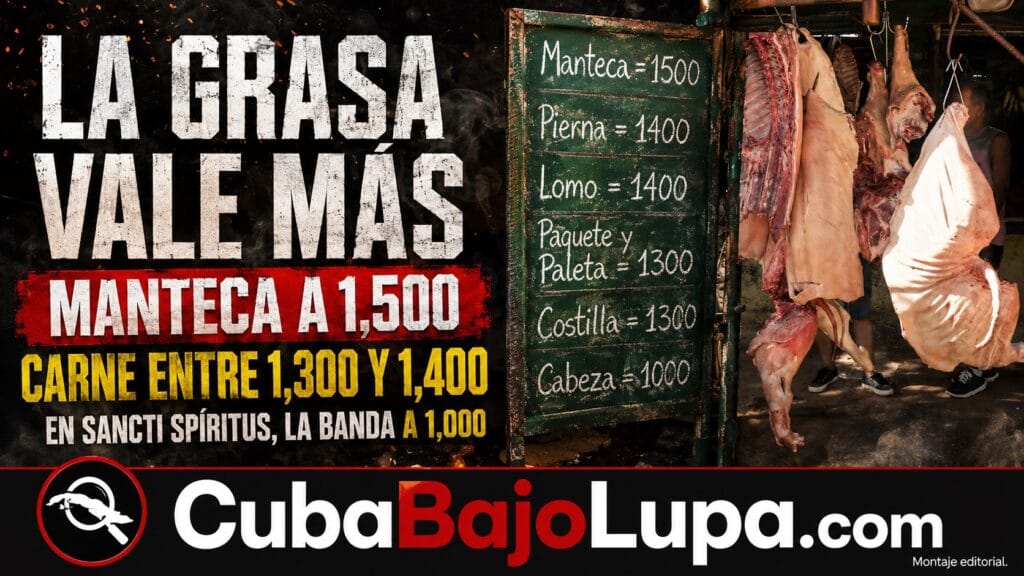 NI EL GORDO DEL PUERCO SE SALVA: LA MANTECA SE DISPARA EN UNA CUBA SIN ACEITE