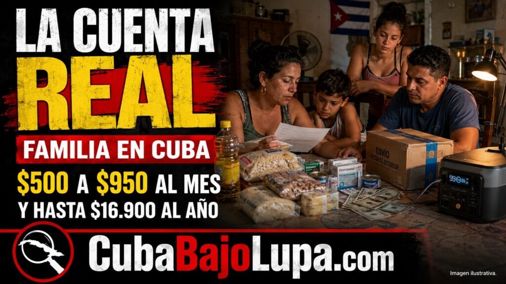 NO SON SOLO LAS REMESAS: CUÁNTO DINERO PUEDE GASTAR UN CUBANO EN EE.UU. PARA MANTENER A SU FAMILIA EN LA ISLA