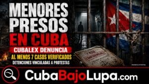 AL MENOS 7 ADOLESCENTES DE ENTRE 13 Y 17 AÑOS SE ENCUENTRAN PRESOS EN CUBA POR MOTIVOS POLÍTICOS
