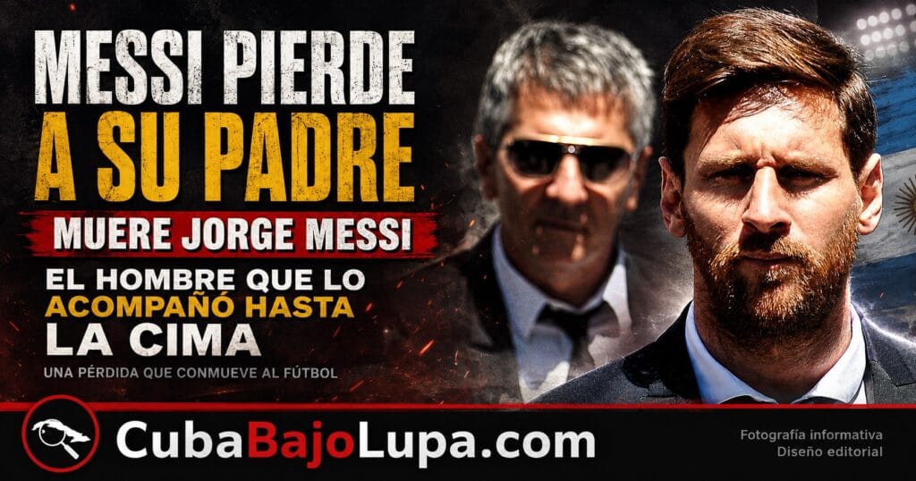 LIONEL MESSI PIERDE A SU PADRE: MUERE JORGE MESSI, EL HOMBRE QUE LO ACOMPAÑÓ DESDE EL BARRO HASTA LA CIMA