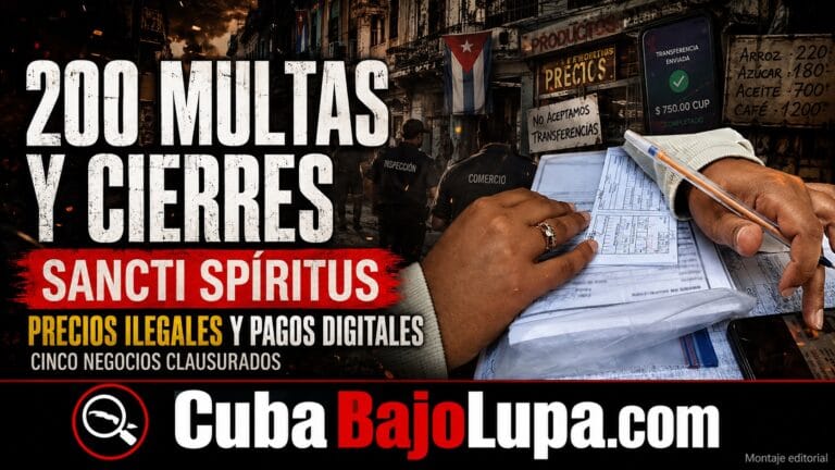 CIERRAN NEGOCIOS EN SANCTI SPÍRITUS POR DOBLES PRECIOS Y RECHAZO DE TRANSFERENCIAS