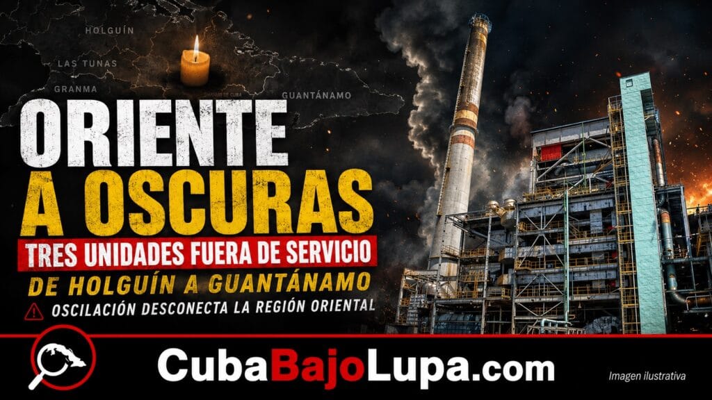 TRES TERMOELÉCTRICAS SALEN DE SERVICIO Y EL ORIENTE DE CUBA QUEDA DESCONECTADO DEL SEN